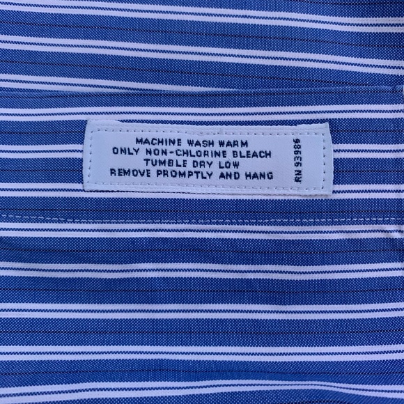 Brooks Brother’s Slim Fit Stripe Dress Shirt - Picture 4 of 6